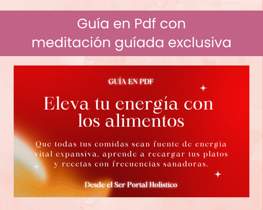 Eleva tu energía con los alimentos